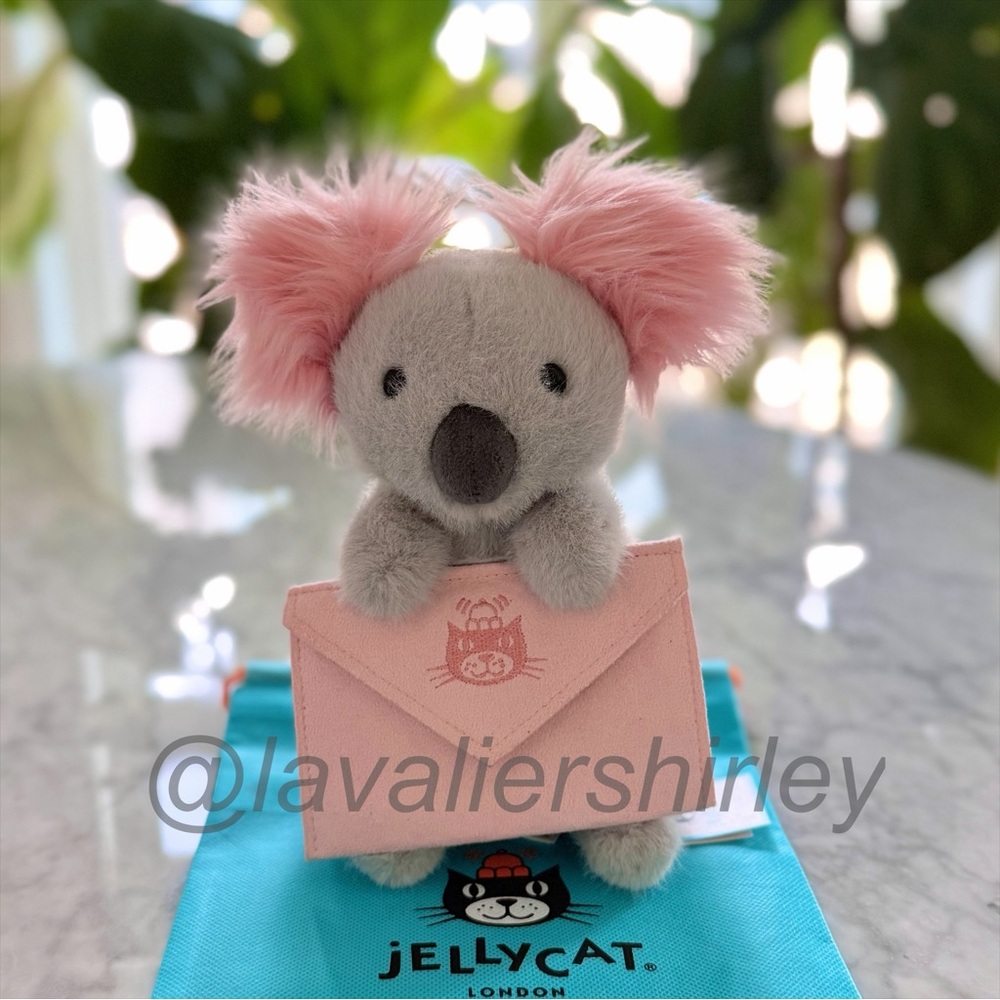 Jellycat Koala With Message NWT Authentic - Picture 2 of 7